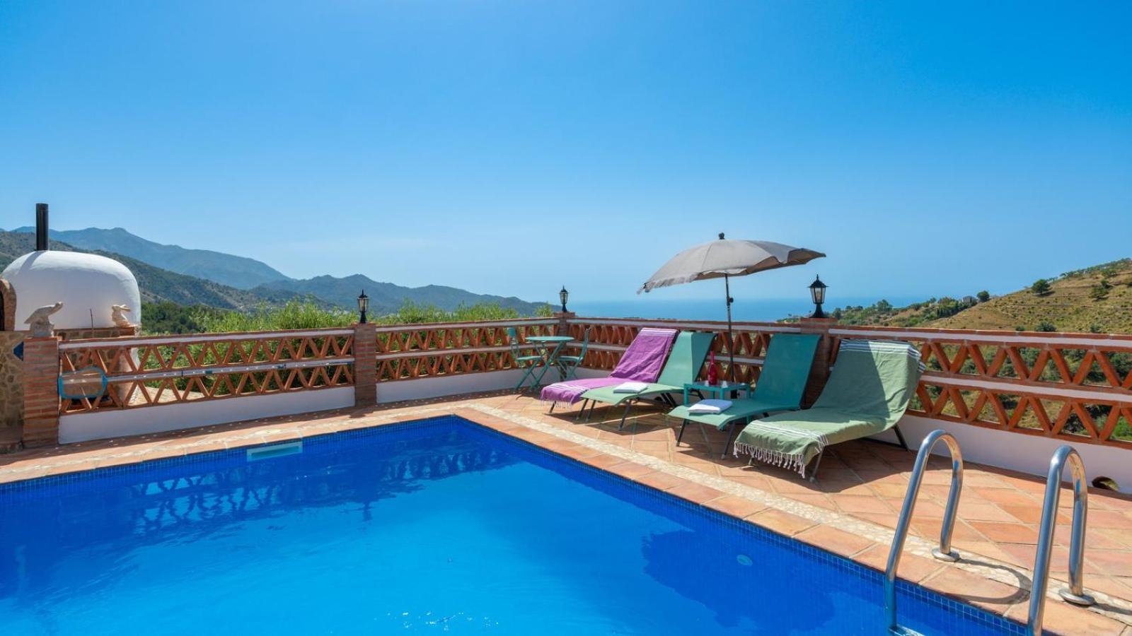 Villa Cortijo El Mirador Frigiliana By Ruralidays Esterno foto