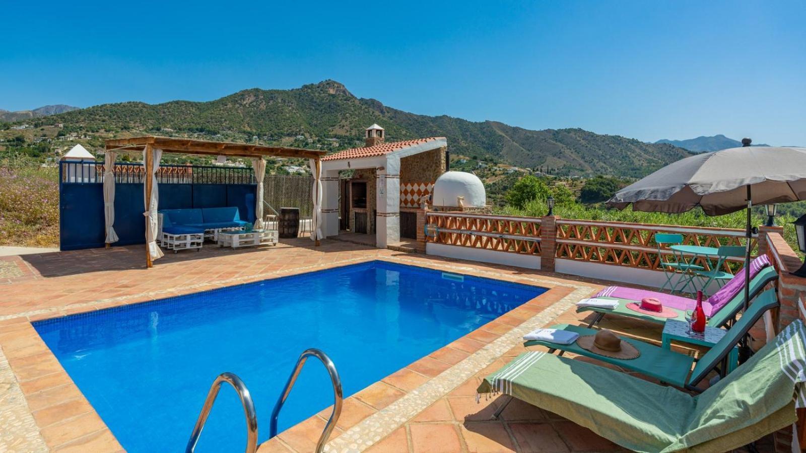 Villa Cortijo El Mirador Frigiliana By Ruralidays Esterno foto